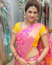 Tollywood Actress Shraddha Das Sexy Saree Photos