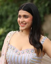 Actress Mannara Chopra at Tiragabadara Saami Movie Success Press Meet Pictures 15