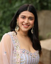 Actress Mannara Chopra at Tiragabadara Saami Movie Success Press Meet Pictures 17