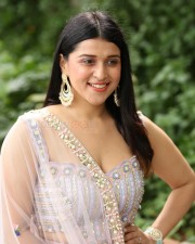 Actress Mannara Chopra at Tiragabadara Saami Movie Success Press Meet Pictures 27