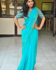 Telugu Actress Alekya Saree Photos 03