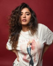 Gorgeous Ketika Sharma in a Printed White T Shirt Photos 05