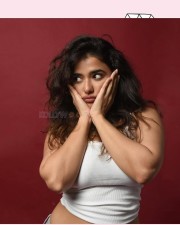 Gorgeous Ketika Sharma in a White Tank Top Photos 01