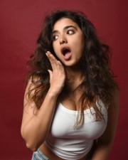 Gorgeous Ketika Sharma in a White Tank Top Photos 02