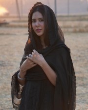 Radiant Sonam Bajwa in a Black Salwar Suit Pictures 03