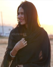 Radiant Sonam Bajwa in a Black Salwar Suit Pictures 04