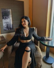 Ravishing Beauty Ritika Singh is Stunning in a Black Low Neck Crop Top with Matching Skirt Photos 03