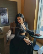 Ravishing Beauty Ritika Singh is Stunning in a Black Low Neck Crop Top with Matching Skirt Photos 05