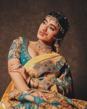 Stunning Ketika Sharma in a Traditional Lehenga Photos 05