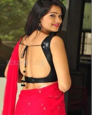 Sexy Ashwini In Red Saree Pictures 10