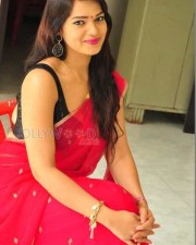 Sexy Ashwini In Red Saree Pictures 16