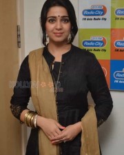 Telugu Actress Charmi At Radio City Photos 01