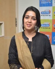 Telugu Actress Charmi At Radio City Photos 02