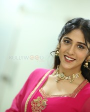 Actress Chandini Chowdary at Yevam Trailer Launch Event Photos 23