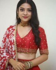 Actress Varsha Bollamma at Swathi Muthyam Movie Pre Release Event Photos 04