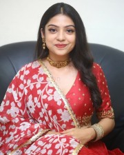 Actress Varsha Bollamma at Swathi Muthyam Movie Pre Release Event Photos 05