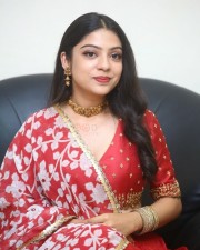 Actress Varsha Bollamma at Swathi Muthyam Movie Pre Release Event Photos 06