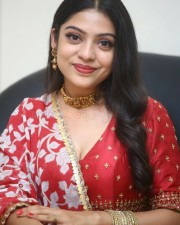 Actress Varsha Bollamma at Swathi Muthyam Movie Pre Release Event Photos 09