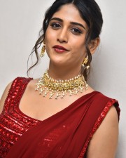 Heroine Chandini Chowdary at Music Shop Murthy Pre Release Event Photos 19