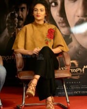 Seerat Kapoor At Raju Gari Gadhi 2 Press Meet Photos 01