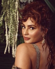 Sizzling Hot Seerat Kapoor in a Sleeveless Deep Plunging Neckline and a High Slit Cut Dress Photos 02