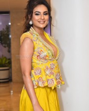 Telugu Actress Seerat Kapoor At Usha Parinayam Pre Release Event Pictures 45