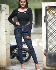 Actress Hrithika Srinivas at Sound Party Interview Photos 99