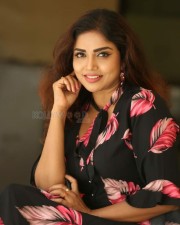 Actress Karunya Chowdary At 3 Monkeys Movie Press Meet Photos 01