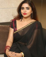 Actress Karunya Chowdary At 3 Monkeys Pre release Event Hot Photos 01