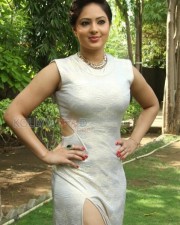 Nikesha Patel At Naradhan Audio Launch Stills 05