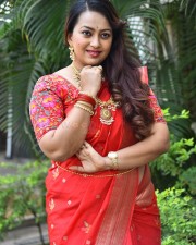 Tenant Actress Ester Noronha Glam Saree Photoshoot Pictures 05