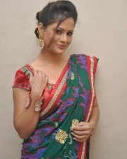 Actress Shilpa Chakravarthy Beautiful Saree Photos 06