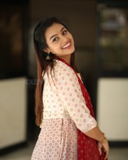 Heroine Mokksha at Alanati Ramachandrudu Interview Pictures 12