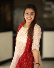 Heroine Mokksha at Alanati Ramachandrudu Interview Pictures 13