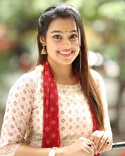 Heroine Mokksha at Alanati Ramachandrudu Interview Pictures 28