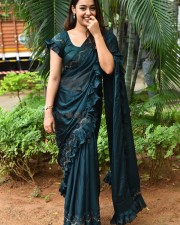 Heroine Mokksha at Alanati Ramachandrudu Movie Thanks Meet Pictures 04