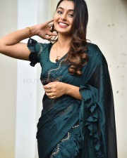 Heroine Mokksha at Alanati Ramachandrudu Movie Thanks Meet Pictures 14