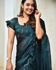 Heroine Mokksha at Alanati Ramachandrudu Movie Thanks Meet Pictures 18