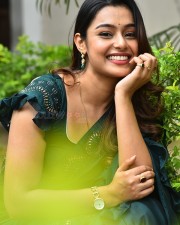 Heroine Mokksha at Alanati Ramachandrudu Movie Thanks Meet Pictures 29