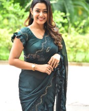 Heroine Mokksha at Alanati Ramachandrudu Movie Thanks Meet Pictures 43