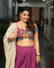 Tollywood Heroine Mokksha at Alanati Ramachandrudu Press Meet Photos 52