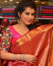 Actress Archana At Srinivasa Textiles Launch Photos 05