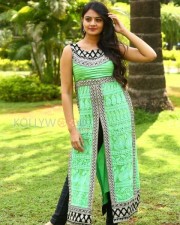 Actress Nikitha Narayan At Mellagaa Thattindi Manasu Talupu Press Meet Pictures 17