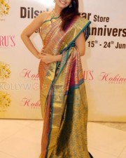 Actress Nikitha Narayan In Sexy Saree Stills 03