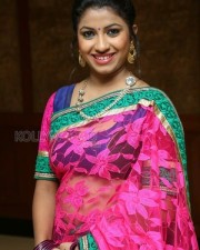 Telugu Actress Geethanjali Saree Photos 01