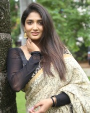 Telugu Actress Priya Vadlamani at Veeranjaneyulu Viharayathra Teaser Launch Pictures 17