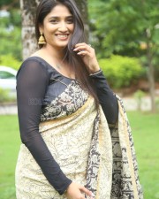 Telugu Actress Priya Vadlamani at Veeranjaneyulu Viharayathra Teaser Launch Pictures 29