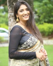 Telugu Actress Priya Vadlamani at Veeranjaneyulu Viharayathra Teaser Launch Pictures 31