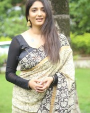 Telugu Actress Priya Vadlamani at Veeranjaneyulu Viharayathra Teaser Launch Pictures 32