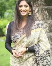 Telugu Actress Priya Vadlamani at Veeranjaneyulu Viharayathra Teaser Launch Pictures 35